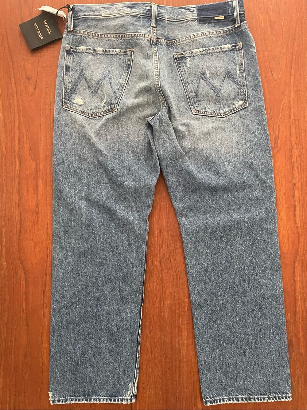 MOTHER Women Jeans High Rise - Light Blue Wash - Picture 2 of 16